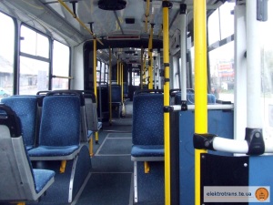 Салон тролейбуса «Skoda 15Tr»